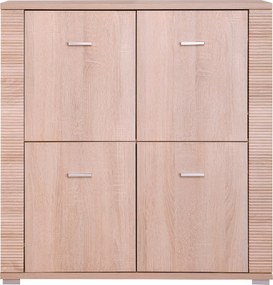 Komód typ 10, sonoma tölgy, GRAND