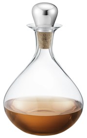 Sky liquor dekanter acéldugóval, 145cl - Georg Jensen