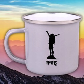 Zománcozott Acél Bögre Vicces Ajándék A Neved