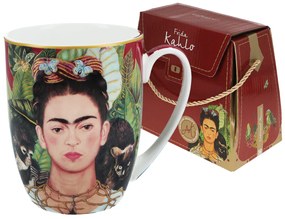 Porcelán bögre díszdobozban 380 ml Frida Kahlo