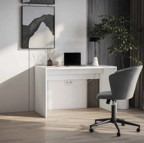 Íróasztal NEVY 120x60 cm, fehér