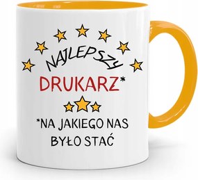 Nyomtatónak Sárga Bögre Születésnapi Ajándék fényképes nyomtatással