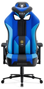 Diablo X-Player 2.0 szövet gamer szék Átlagos méret: Frost black / fekete