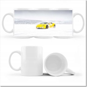 Nyomott mintás bögre Sport autó tuning