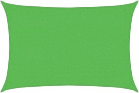 vidaXL világoszöld HDPE napvitorla 160 g/m² 2 x 3 m