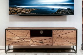 EGON modern akácfa TV-szekrény - 145cm