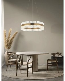 Zambelis 22039 - LED Dimmelhető csillár zsinóron LED/56W/230V arany