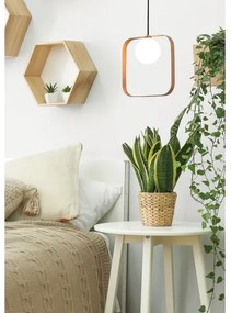 Csillár zsinóron TULA 1xG9/28W/230V szögletes arany