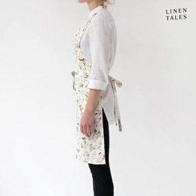 Len kötény karácsonyi mintával – Linen Tales