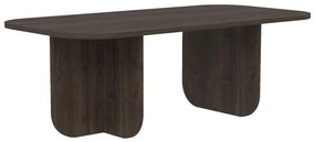 Dohányzóasztal Becaj - Walnut
