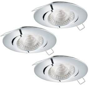 Eglo 95358 - SET 3x LED Beépíthető lámpa TEDO 3xGU10-LED/5W/230V