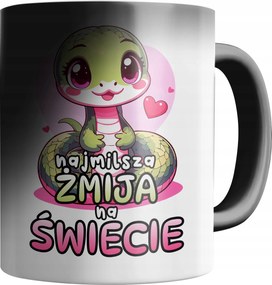 Varázslatos Bögre Nyomott Mintával A Világ Legkedvesebb Kígyója Eredeti Ajándék