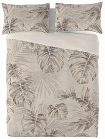 Monstera pamut és len keverékből készült ágyneműhuhuat, 160 x 200 cm, 2 db 70 x 80 cm