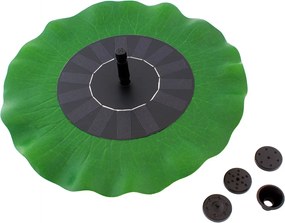 Zaparkorun Napelemes kerti szökőkút tavirózsa alakban