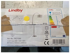 Lindby Lindby - Állólámpa RAILYN 1xE27/60W/230V LW0395