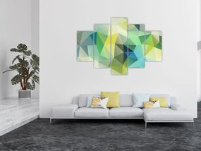 A geometriai absztrakció képe (150x105 cm)