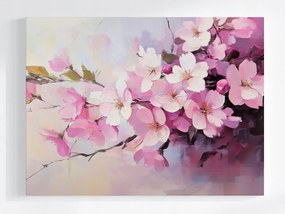 Poszter Természet Cseresznyefa Virágok Sakura 80x60