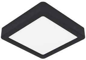 Eglo 900643 - FUEVA LED fürdőszobai mennyezeti lámpatest LED/11W/230V IP44 fekete