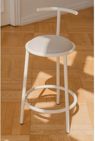 Bézs fém bárszék (ülésmagasság 68 cm) Hogo – noo.ma