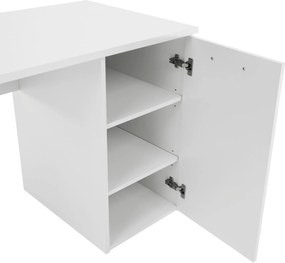 Íróasztal, fehér, EUSTACH