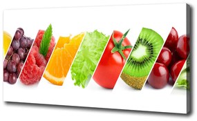 Fali vászonkép Gyümölcsök és zöldségek oc-109294396