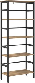 vidaXL Könyvespolc Artisan tölgy 60 x 29,5 x 149 cm Faanyag