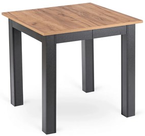 Bővíthető Étkezőasztal TölgyŰ/Fekete Színben. BEN 80-200 cm