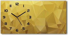 Üveg falióra csendes absztrakt háttér 60x30cm