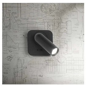 Ideal Lux - LED Fali spotlámpa BEAN LED/3W/230V CRI 90 fekete