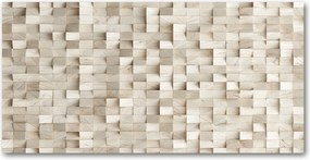 Konyhai panel Fa kockák 120x60 cm Ragasztó