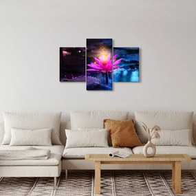 Tavirózsa a vízen képe (90x60 cm)