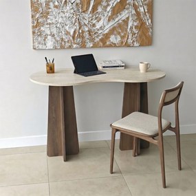 Infini - Travertine, Walnut