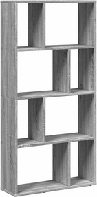 vidaXL szürke sonoma színű szerelt fa könyvespolc 60 x 20 x 120,5 cm