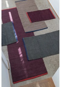 Borvörös juta szőnyeg 50x80 cm Notes – Mette Ditmer Denmark