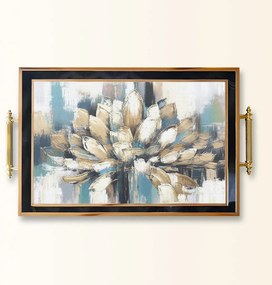 Üveg tálca, 38×24 cm – TPA9841