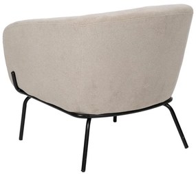 Bézs zsenília fotel Classic – Ixia