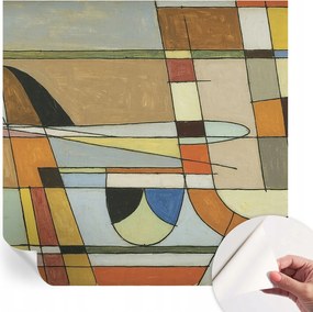 Öntapadós fotótapéta Egyszerű összeszerelés Geometrikus harmónia 250x250 cm