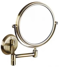 BEMETA RETRO Kozmetikai tükör, 184x200x412mm, átm:133mm, bronz (106101697) (XP012)