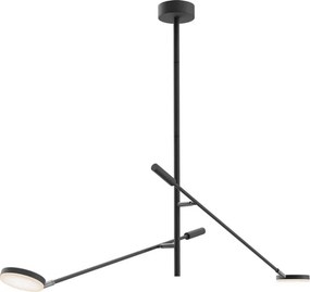 MAYTONI MOD070CL-L15B3K1 FAD Többágú Függesztett Lámpa Fekete LED IP20