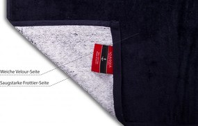 Budapest sötétkék strandtörölköző