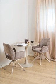 Kerek étkezőasztal kerámia asztallappal ø 90 cm Malta – Actona