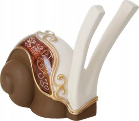 Csiga Figura Bordó Ajándék figura