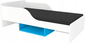 Gyerekágy Smile 160x70 fehér-kék