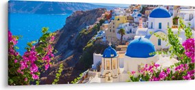 Kép - Santorini, Görögország (120x50 cm)