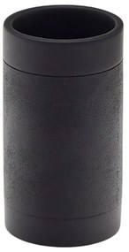 Fekete poligyanta fogkefetartó pohár Sisel – Kave Home