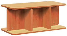 Dohányzóasztal Viaszbarna 80 x 39,5 x 33,5 cm Tömör fenyőfa
