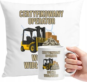 Bögre Szett Párna Ajándék Targonca Kezelő Ajándék Szöveg