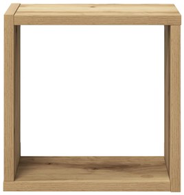 Fali polcok Artisan tölgy MDF furnérral 26 x 15 x 26 cm