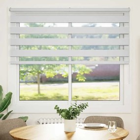 zebrafüggönnyel fehér szövetszélesség 160,9 cm poliészter