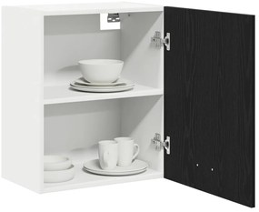 Fali Szekrények - 2 db - Fekete tölgy, 100x31x60 cm - Mérnöki fából készült